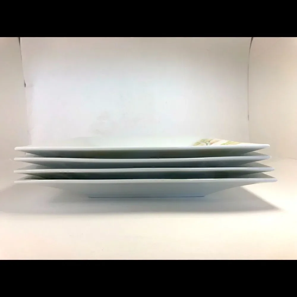 NORITAKE AZUMA NO MICHI FLORAL № 1654 Square Plate